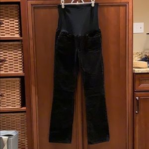 Gap maternity corduroy pants crop